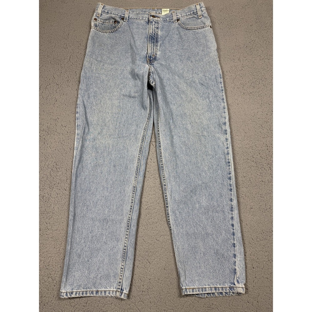 VTG Levis 540 Jeans Mens 38x30 (Fits 38x29) Light Wash Relaxed Tapered Denim